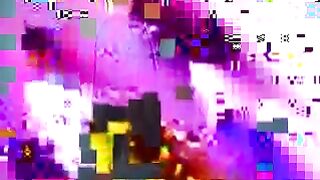 Two sexy lesbians touch and suck tits