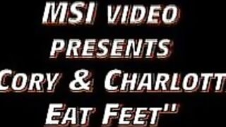 Cory & Charlotte eat feet