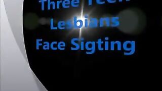 Bondage Three Teen Lesbian Face Sitting