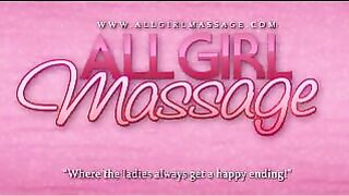 Molly Bennet and Brett Rossi Lesbian Massage 