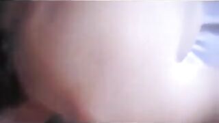 Girl sucking enormous clit