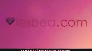 Lesbea Cute teen threesome