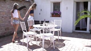 Gina Gerson sits on Ivana Sugar's face