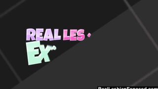 Cute lesbians having an intimate first time