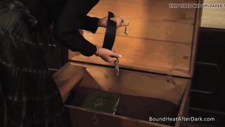 The Submissive: Lesbian Slave With Collar On Her Neck