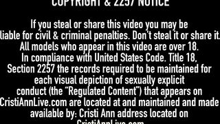 Hot VNA Girls Cristi Ann & Vicky Vette Hitachi Their Pussies