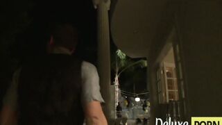 Hawt bitch fucked hard in the bang party