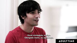ADULT TIME - Eliza Ibarra Puts Wrong Glasses & Screws Her Stepbro Instead Of BF! PORTUGUESE SUBTITLES