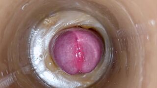 Massive ejaculatory dose of goo in Vagina Toy ASMR