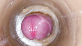 Massive ejaculatory dose of goo in Vagina Toy ASMR