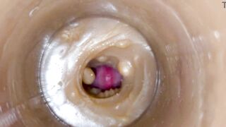Massive ejaculatory dose of goo in Vagina Toy ASMR
