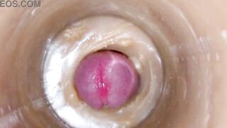 Massive ejaculatory dose of goo in Vagina Toy ASMR