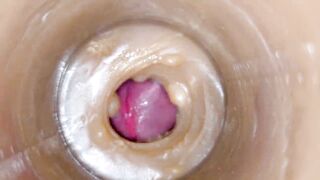 Massive ejaculatory dose of goo in Vagina Toy ASMR