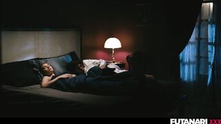 Coco Bae Grows a Ramrod! Real Life Futa Turns Hot Brunette hair Into Sex Hungry Tg Transsexual Vagina Eating
