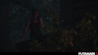 Coco Bae Grows a Ramrod! Real Life Futa Turns Hot Brunette hair Into Sex Hungry Tg Transsexual Vagina Eating