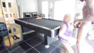 Rainbowhair Trailer Trash Doxy Rides Docs Knob On Pool Table