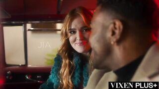 VIXENPLUS Pretty Redhead Jia Likes BBC And Anal