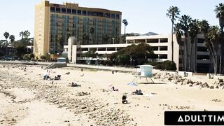 ADULT TIME - Hot Redhead Swinger Scarlett Mae Rides Her Spouse's Hung Most excellent Ally