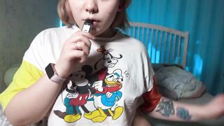 Fat baby admiring herself Furiyssh