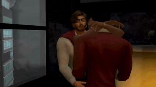 Sexy sex scene (The Sims 4 game)