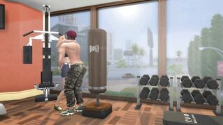 Sexy sex scene (The Sims 4 game)