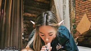 Magic Dream - Screwed a pretty Elf in the booty in her lair