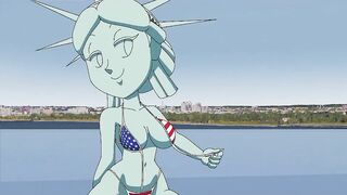 Tansau Lady Liberty Hawt Compilation