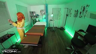 VR Conk: Slim Ginger April O'Neil Blows Leonardo's Large Ramrod And Screws Hard In TMNT Toon's Cosplay pt.1