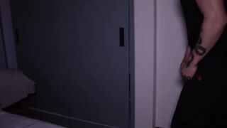 Masked stud enters abode alone and encounters a breasty mother I'd like to fuck Jordy Fabian & Kataleya Gil