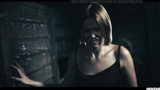 Youthful Russian Blond Banged by Basement Monster - Hardcore Manga Comics cg Creampie & Cum in Throat