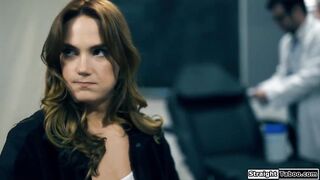 Siri Dahl desires to get preggo. The artificial inseminator fingers her twat and puts the samples in. Then this guy bangs her making sure it won't fail