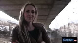 Will That babe CHEAT on her Boyfriend for MONEY? - CzechXXX