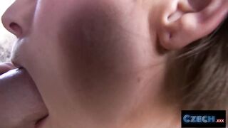 Will That babe CHEAT on her Boyfriend for MONEY? - CzechXXX