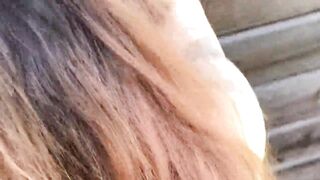 XL eighteen years youthful jock screws lustful mother i'd like to fuck outdoor in the garden - out of a cock rubber in my vagina - cum creampie - Am I preggy now?