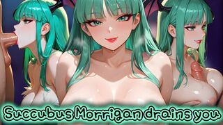 Morrigan Aensland comes to u to give u an unforgettable climax