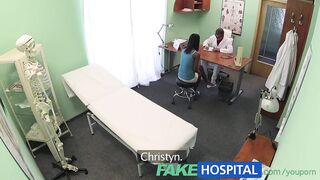 FakeHospital patient desires bigger titties but gets a doctors ramrod implant instead