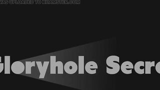 GLORYHOLE SECRETS - Tatted Lily Lane 2nd Gloryhole Gulps Cumshots Like a Pro