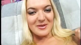 Mega Hawt Golden-haired Gets Her Backdoor Fucked Hard