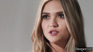 Deeper. Natural Breasty Golden-haired Angie Faith Gets Used Like A Screw Toy And Spit-Roasted