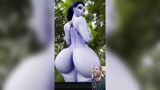 Widowmaker Horny Ass Twerking, Dong Teasing Doxies, Compilation
