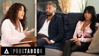 PURE TABOO Ember Snow Tricks Therapist Liv Revamped To Satisfy Greater amount Than Spouse's Wandering Eyes