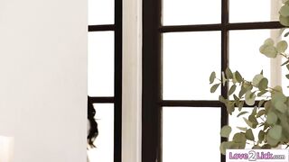 Brides Ryder Rey and Gia DiBella are super concupiscent when they watch every other in their wedding dresses.The breasty oriental licks the black ifo the planner