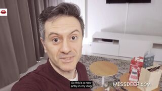 French Cuckolding: Wife Screws Bull whilst Spouse is Watching