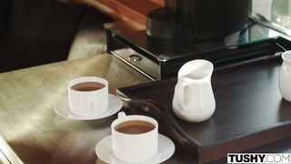 TUSHY Hime Has Anal Intentions For Her Bestie's Little Bro