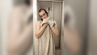 Showering and shaving