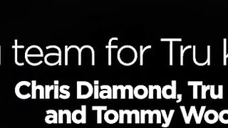 Tru Kait Screwed By 2 Large Euro Schlongs