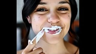 Wednesday addams playing with spunk