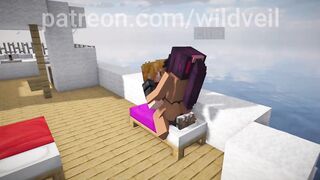 Bleach comics Yoruichi creampie Minecraft scene