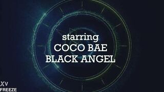 Frozen Lesbo Sex - Coco Bae Gets Time Stopped and Screwed by Lewd Brunette hair