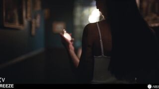 Frozen Lesbo Sex - Coco Bae Gets Time Stopped and Screwed by Lewd Brunette hair